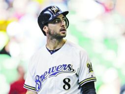 Esta vez sí. Ryan Braun se había librado de una sanción en 2011 por haber dado positivo a testosterona. AP /