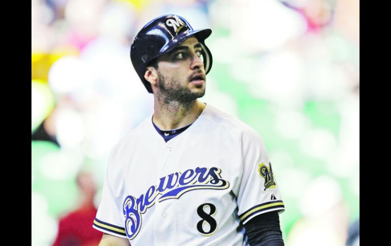 Esta vez sí. Ryan Braun se había librado de una sanción en 2011 por haber dado positivo a testosterona. AP /