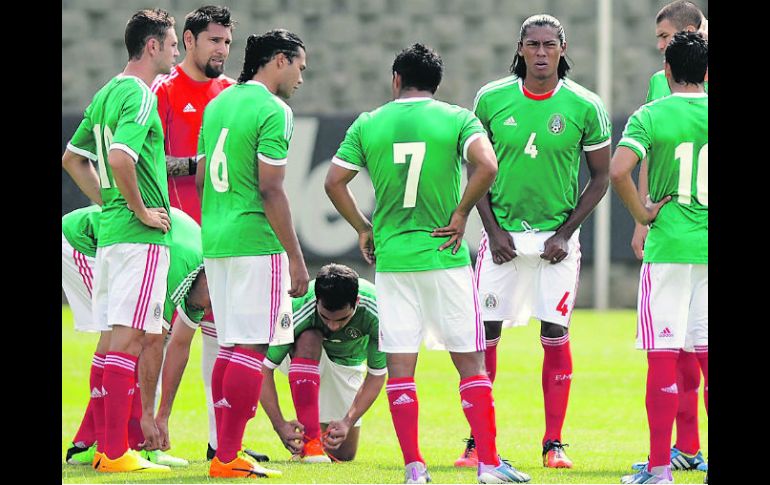 Para el duelo ante Trinidad, de cuartos,México tuvo una semana de preparación, para éste, ante Panána, sólo tres días. ESPECIAL /