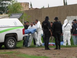 Los cuerpos fueron levantados esta mañana por personal del IJCF.  /