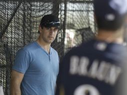 Aaron y Ryan Braun son muy cercanos e incluso se han visitado en entrenamientos. AP /