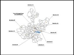 Jalisco, entre los estados que tendrá un nuevo distrito y modificaran su actual mapa electoral. ESPECIAL /