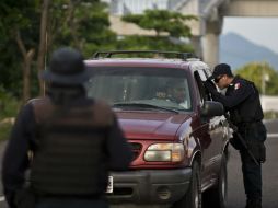 Fuertes operativos se dispersan en Michoacán tras el aumento de la violencia en el Estado. AFP /