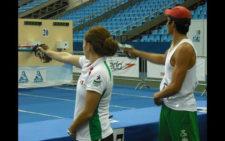 Tres pentatletas mexicanas avanzaron a la final de la especialidad en el Campeonato Mundial Junior en Hungría. ARCHIVO /