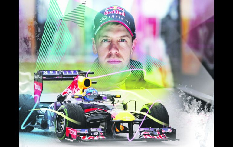 El piloto alemán, del equipo Red Bull, Sebastian Vettel, busca afianzarse en el liderato mundial. EL INFORMADOR /