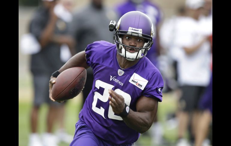 Adrian Peterson sabe que un deporte como el futbol americano debe ser nivelado AP /