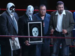 El legendario luchador es recordado por los aficionados a este deporte. NTX /