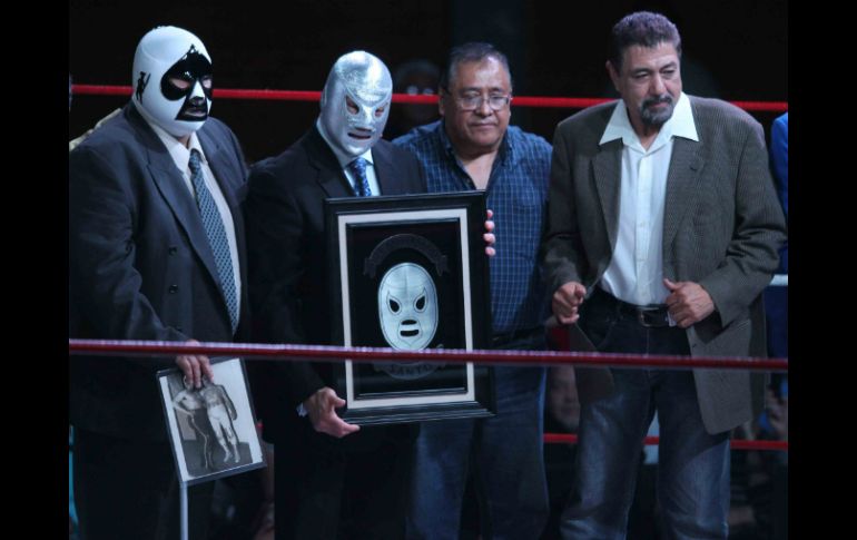 El legendario luchador es recordado por los aficionados a este deporte. NTX /