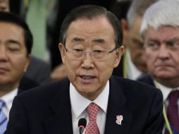 Ban Ki-moon se muestra preocupado por la situación que reina en Egipto. ARCHIVO /