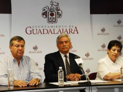 La fracción edilicia del PAN en Guadalajara, coordinada por Alberto Cárdenas, presentó el proyecto.  /