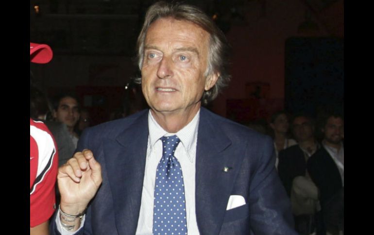 El presidente de Ferrari Luca Di Montezemolo, le pide a Fernando Alonso cesar sus críticas al auto. ARCHIVO /