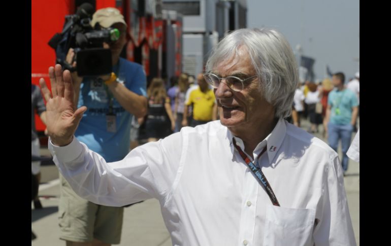 Ecclestone confía en que haya una mejor asistencia en la tercera edición. AP /