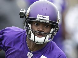 Peterson se pone una meta muy ambiciosa dentro de la NFL. ARCHIVO /