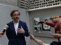 El secretario de Estado de Cultura de España, José María Lassalle, durante la reapertura de la casa. ARCHIVO /