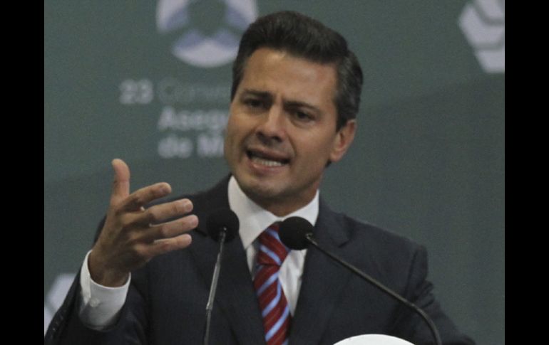 Enrique Peña Nieto arribó la mañana de este miércoles a las instalaciones el Hospital Central Militar. ARCHIVO /