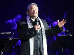 Armando Manzanero detalló que una vez listo presentarán el disco en El Lunario. ARCHIVO /