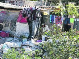 Rancho Nuevo. Vivienda que muestra las carencias que viven algunas familias. EL INFORMADOR /