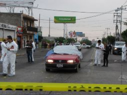 El cruce fue cerrado al tránsito vehicular.  /