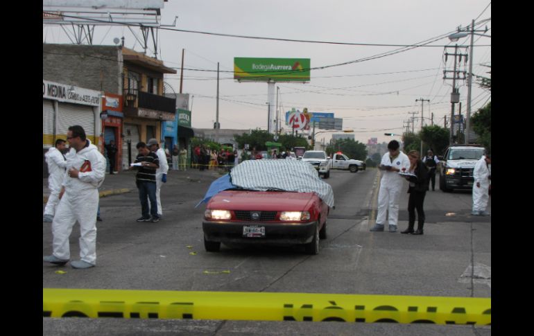 El cruce fue cerrado al tránsito vehicular.  /