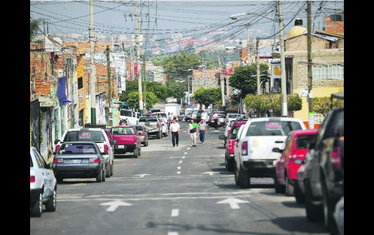 Rehabilitada. La calle Emiliano Zapata, reabierta ayer tras los trabajos en el sistema de drenaje. EL INFORMADOR /