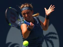 'Vika' llega a la final en San Diego y vuelve a escoltar a Serena en la lista. AFP /