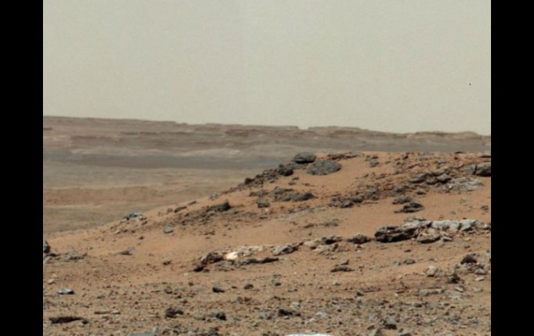 Curiosity cumple su objetivo: hallar evidencia de que el ambiente marciano primitivo fue apto para alojar microbios. AFP /