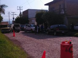 Los policías murieron en el cruce de las calles Javier Mina y Privada Primavera.  /