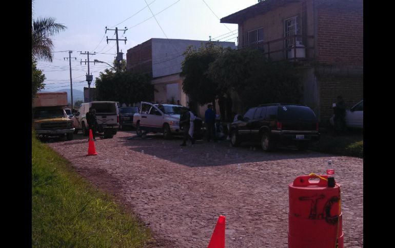 Los policías murieron en el cruce de las calles Javier Mina y Privada Primavera.  /