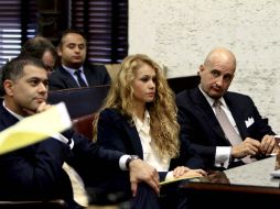 Paulina Rubio suma una victoria en una demanda civil por incumplimiento de contrato en Colombia. ARCHIVO /