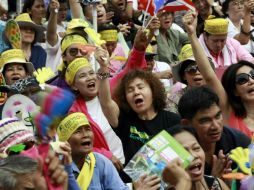 Bangkok se prepara ante posibles protestas políticas, que coinciden con un proyecto de ley relacionado con un golpe de estado en 2006. AP /