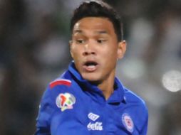 Teófilo Gutiérrez no ha podido realizar su sueño de jugar con los Millonarios debido al adeudo que su nuevo club tiene con Cruz Azul. ARCHIVO /