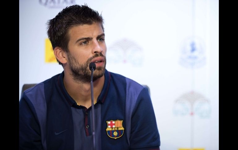 Gerard Piqué habló de Lionel Messi, y destacó que el mejor jugador del mundo se reinventa torneo a torneo. AFP /