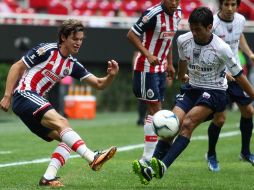 Carlos Fierro aseguró que la victoria ante Atlante quedó atrás y ahora solo piensan en Necaxa. EFE /