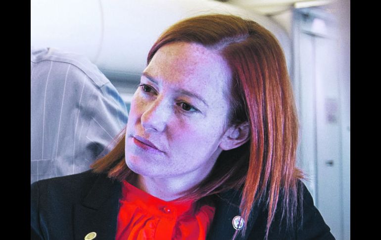 Jen Psaki, portavoz del Departamento de  Estado estadounidense, resaltó que la medida no es producto de nuevas amenazas. AP /