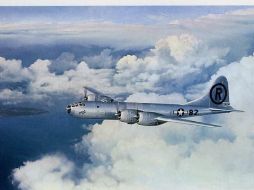 En 1945 el bombardero B-29 ''Enola Gay'' lanza la bomba atómica sobre Hiroshima, causando la muerte inmediata a más de 80 mil personas. ARCHIVO /