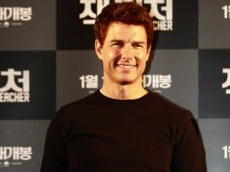 Estoy muy contento de reunirme con Chris para la última entrega de la saga 'Misión imposible': Tom Cruise. ARCHIVO /