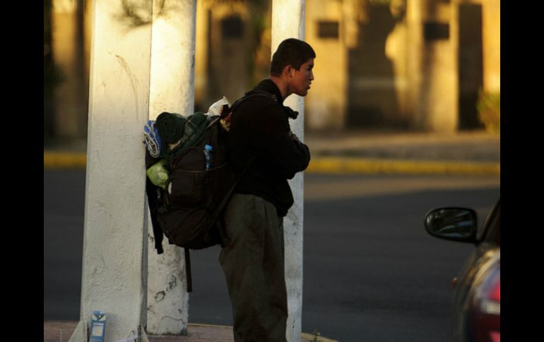 Los 13 hombres y la mujer fueron alojados en instalaciones del INM en Jalisco. ARCHIVO /