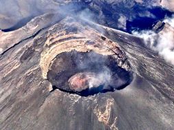 El martes se presentó un sismo volcanotectónico a las 20:15 horas con magnitud 2.3 grados. (Imagen de @SEMAR_mx) ESPECIAL /