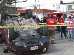 En volcaduras han perdido la vida 34 jóvenes en lo que va de 2013. ARCHIVO /