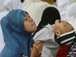 Las felices celebraciones de Eid al -Fitr en filipinas  fueron mantenidas por los militares. EFE /