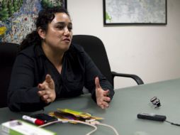 Directora (foto) de empresa de calzado señala satisfactorio el trabajo de estas personas.  /