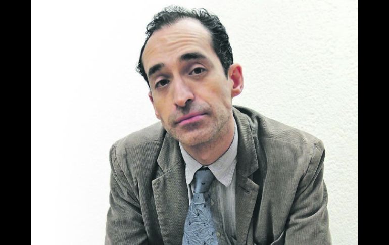 Oficio. El actor asegura que es la pasión su principal capital en los proyectos en los que toma parte. ESPECIAL /