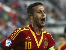 Thiago Alcántara dio una gran actuación en el campeonato juvenil. EFE /