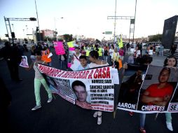 Los familiares aún se encuentran a la espera de información certera. ARCHIVO /