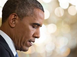 Obama también defiende la reforma sanitaria de 2010 y ataca los continuos esfuerzos de los republicanos para anularla. EFE /