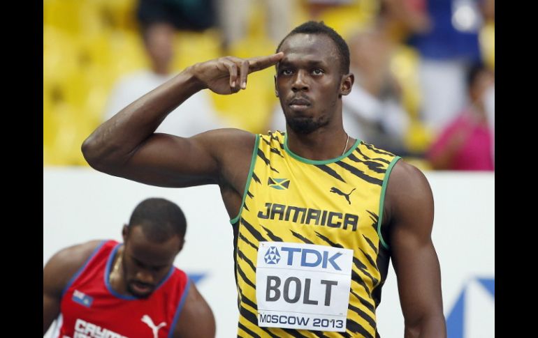 Mañana, doble sesión para Bolt. Por la mañana, la penúltima ronda de 100 y, si no hay contratiempos, la final a las 21.50 (17.50 GMT). EFE /