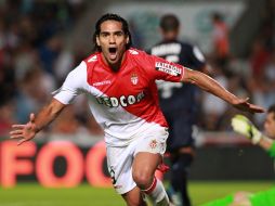 Falcao se estrenó en la Liga 1 de Francia, con el segundo gol de su equipo al minuto 87. AP /