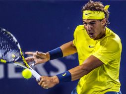 Rafa no quiso adelantarse y alabó las condiciones de su rival en la final. AFP /