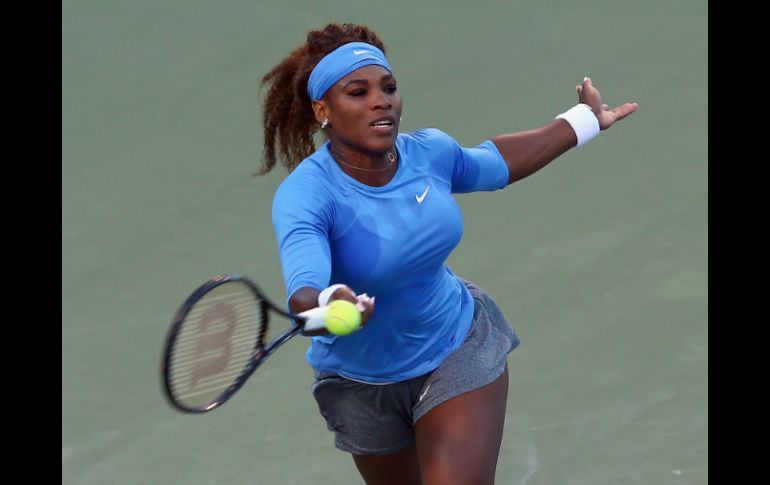 Williams demuestra por qué es la número uno de la WTA. AFP /