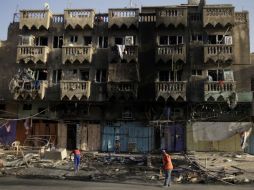 La explosión de carros bomba en barrios de Baghdad se desataron desde el viernes. AP /